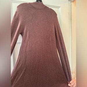 Zara Long Sleeve Dress in Brown